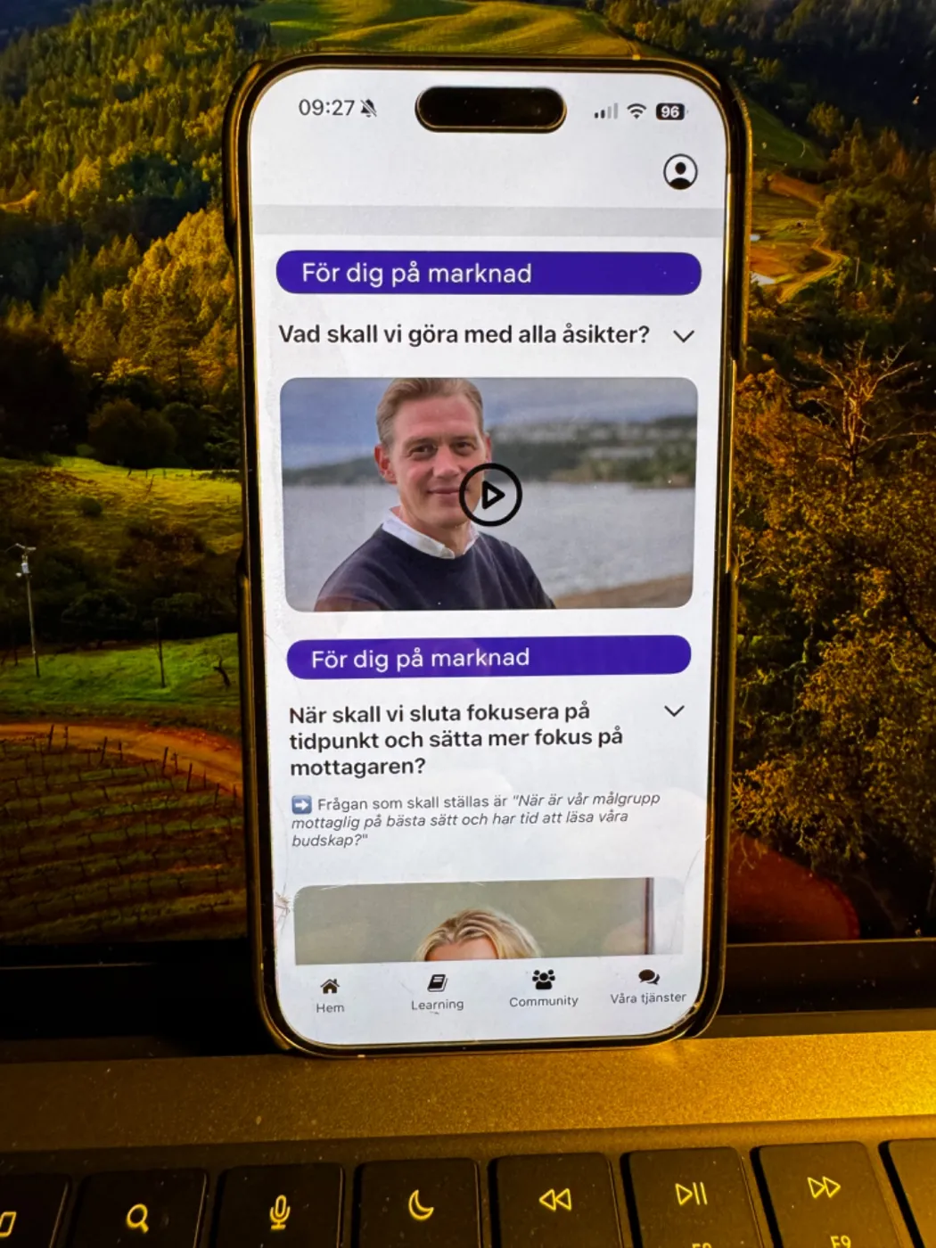 LinkedCoach-appen: Coaching-innehåll, var du än är
